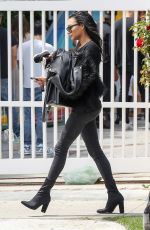 NAYA RIVERA at an Easter Egg Hunt Party 04/09/2017