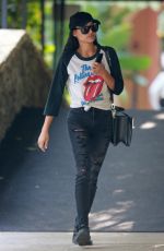 NAYA RIVERA Heading to Bel Air Hotel in Los Angeles 04/04/2017