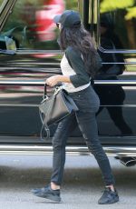 NAYA RIVERA Heading to Bel Air Hotel in Los Angeles 04/04/2017