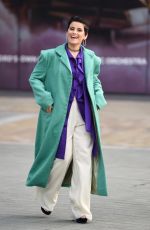 NELLY FURTADO Leaves BBC Breakfast Studio in Manchester 04/11/2017