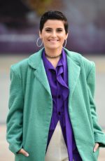 NELLY FURTADO Leaves BBC Breakfast Studio in Manchester 04/11/2017