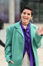 NELLY FURTADO Leaves BBC Breakfast Studio in Manchester 04/11/2017