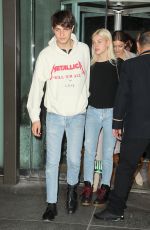 NICOLA PELTZ Out and About in New York 04/13/2017