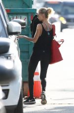 NICOLE RICHIE Leaves a Gym in Los Angeles 04/10/2017