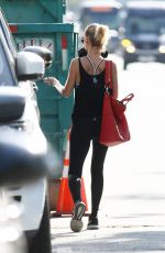 NICOLE RICHIE Leaves a Gym in Los Angeles 04/10/2017