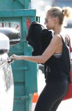NICOLE RICHIE Leaves a Gym in Los Angeles 04/10/2017