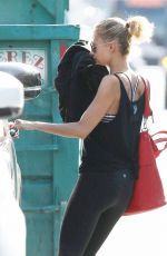 NICOLE RICHIE Leaves a Gym in Los Angeles 04/10/2017