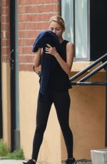 NICOLE RICHIE Leaves a Gym in Los Angeles 04/13/2017
