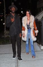 NICOLE TRUNFIO Leaves a Sushi Restaurant in New York 04/21/2017