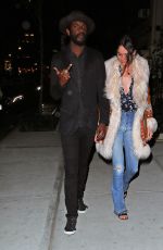 NICOLE TRUNFIO Leaves a Sushi Restaurant in New York 04/21/2017