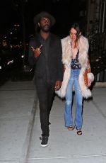 NICOLE TRUNFIO Leaves a Sushi Restaurant in New York 04/21/2017