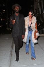 NICOLE TRUNFIO Leaves a Sushi Restaurant in New York 04/21/2017