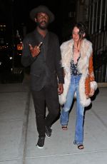 NICOLE TRUNFIO Leaves a Sushi Restaurant in New York 04/21/2017
