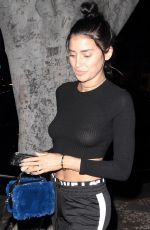 NICOLE WILLIAMS Arrives at Madeo Restaurant in West Hollywood 04/21/2017