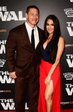 NIKKI BELLA and John Cena at The Wall Premiere in New York 04/27/2017