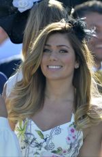 NIKKI SANDERSON, NADINE MULKERRIN, TAMARA WALL and AMANDA CLAPHAM at Grand National Ladies Day at Aintree in Merseyside 04/07/2017