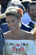 NIKKI SANDERSON, NADINE MULKERRIN, TAMARA WALL and AMANDA CLAPHAM at Grand National Ladies Day at Aintree in Merseyside 04/07/2017