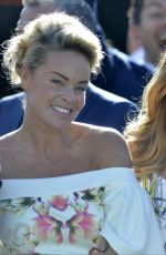 NIKKI SANDERSON, NADINE MULKERRIN, TAMARA WALL and AMANDA CLAPHAM at Grand National Ladies Day at Aintree in Merseyside 04/07/2017
