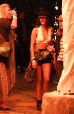 NINA DOBREV at Coachella Festival in Indio 04/14/2017