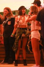 NINA DOBREV at Coachella Festival in Indio 04/14/2017