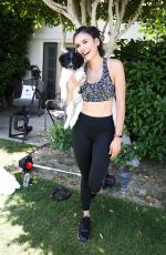 NINA DOBREV at Reebok Classic Crib at La Quinta in Los Angeles 04/23/2017