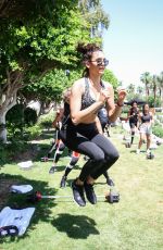 NINA DOBREV at Reebok Classic Crib at La Quinta in Los Angeles 04/23/2017