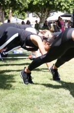 NINA DOBREV at Reebok Classic Crib at La Quinta in Los Angeles 04/23/2017
