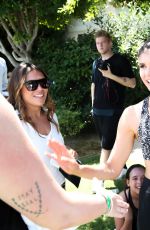 NINA DOBREV at Reebok Classic Crib at La Quinta in Los Angeles 04/23/2017