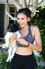 NINA DOBREV at Reebok Classic Crib at La Quinta in Los Angeles 04/23/2017