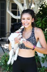 NINA DOBREV at Reebok Classic Crib at La Quinta in Los Angeles 04/23/2017