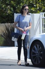 NINA DOBREV Out and About in Los Angeles 04/18/2017