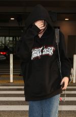 NOAH CYRUS at LAX Airport in Los Angeles 04/26/2017