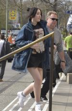 NOAH CYRUS Out and About in Berlin 03/31/2017