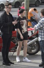 NOAH CYRUS Out and About in Berlin 03/31/2017
