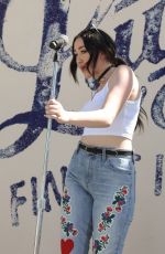 NOAH CYRUS Performs at Lucky Lounge Desert Jam in Palm Springs 04/15/2017