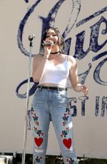 NOAH CYRUS Performs at Lucky Lounge Desert Jam in Palm Springs 04/15/2017