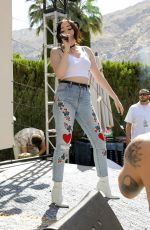 NOAH CYRUS Performs at Lucky Lounge Desert Jam in Palm Springs 04/15/2017