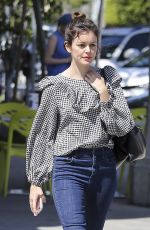 NORA ZEHETNER Out and About in Los Angeles 03/30/2017