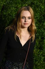 ODESSA YOUNG at Chanel Artists Dinner at Tribeca Film Festival in New York 04/24/2017