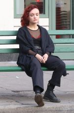 OLIVIA COOKE on the Set of Life Itself in New York 04/05/2017