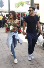 OLIVIA CULPO and Danny Amendola Shopping at Farmer