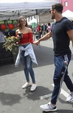 OLIVIA CULPO and Danny Amendola Shopping at Farmer