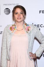 OLIVIA LUCCARDI at One Percent More Humid Premiere in New York 04/21/2017