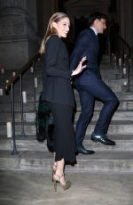 OLIVIA PALERMO Arrives at Montblanc for Unicef Collection Launch in New York 04/03/2017