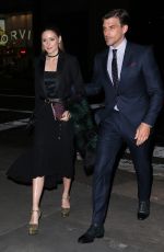 OLIVIA PALERMO Arrives at Montblanc for Unicef Collection Launch in New York 04/03/2017