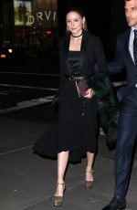 OLIVIA PALERMO Arrives at Montblanc for Unicef Collection Launch in New York 04/03/2017