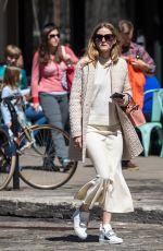 OLIVIA PALERMO Out and About in New York 04/10/2017