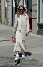 OLIVIA PALERMO Out and About in New York 04/10/2017