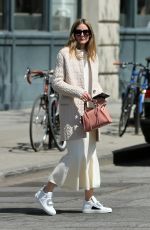 OLIVIA PALERMO Out and About in New York 04/10/2017
