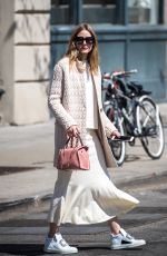 OLIVIA PALERMO Out and About in New York 04/10/2017